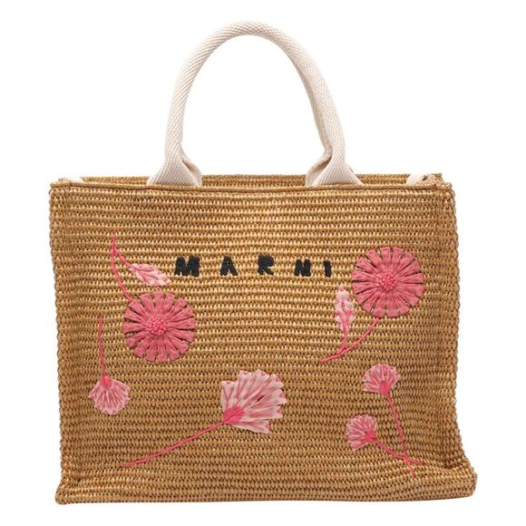 MARNI Handbags - Marni Women Small Logo Basket Bag